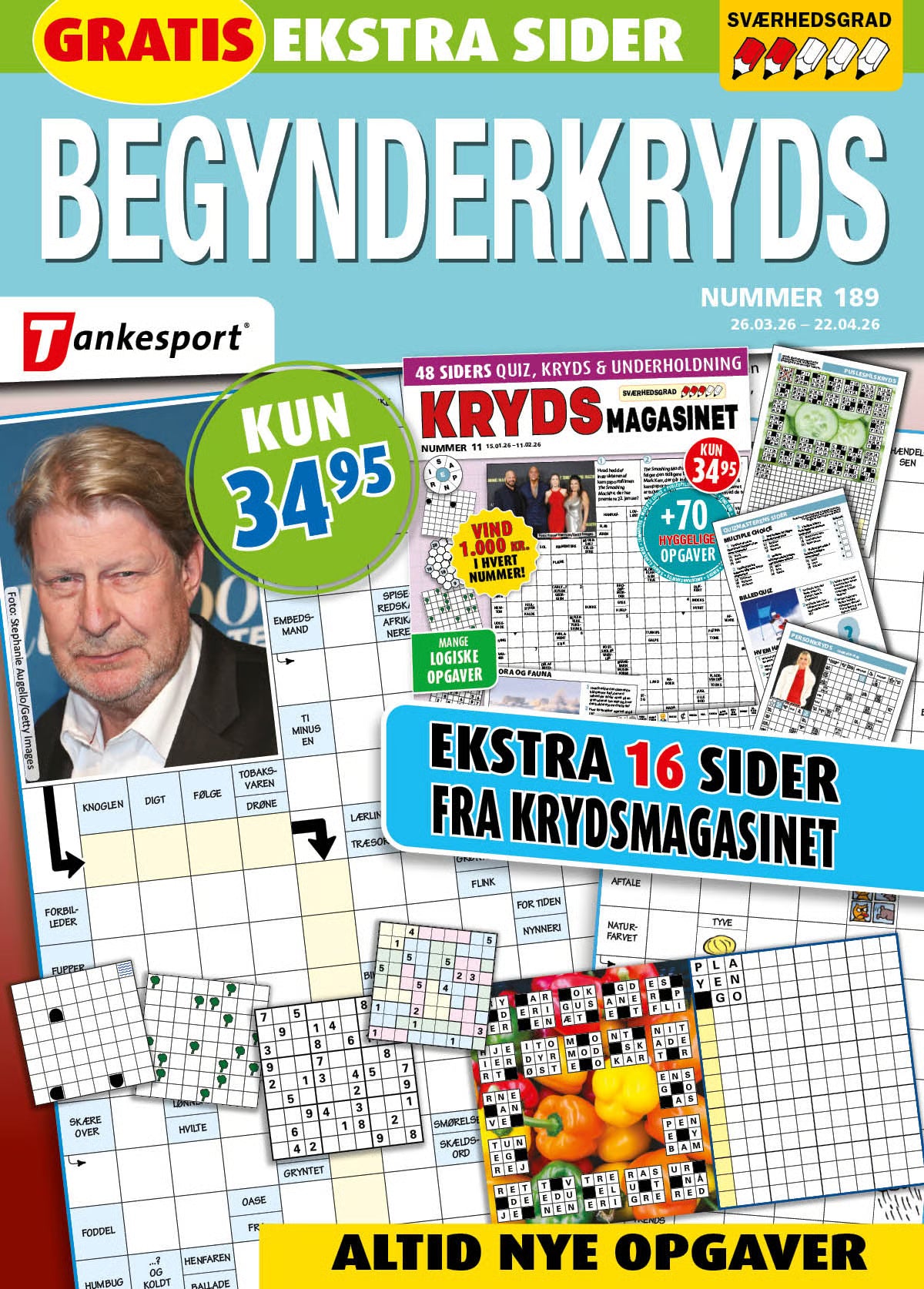 Begynderkryds - gaveabonnement