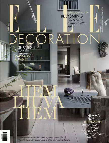 Elle Decoration (SE) magazine - enkelt nummer