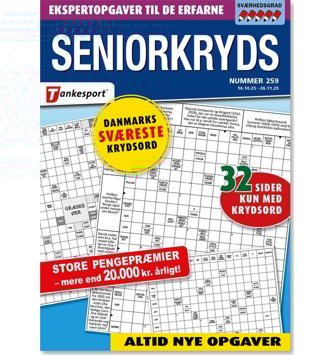 Seniorkryds - Abonnement