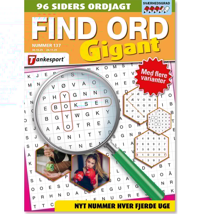 Find Ord Gigant - gaveabonnement