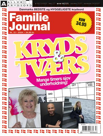 Familie Journal Kryds & Tværs - løbende abonnement