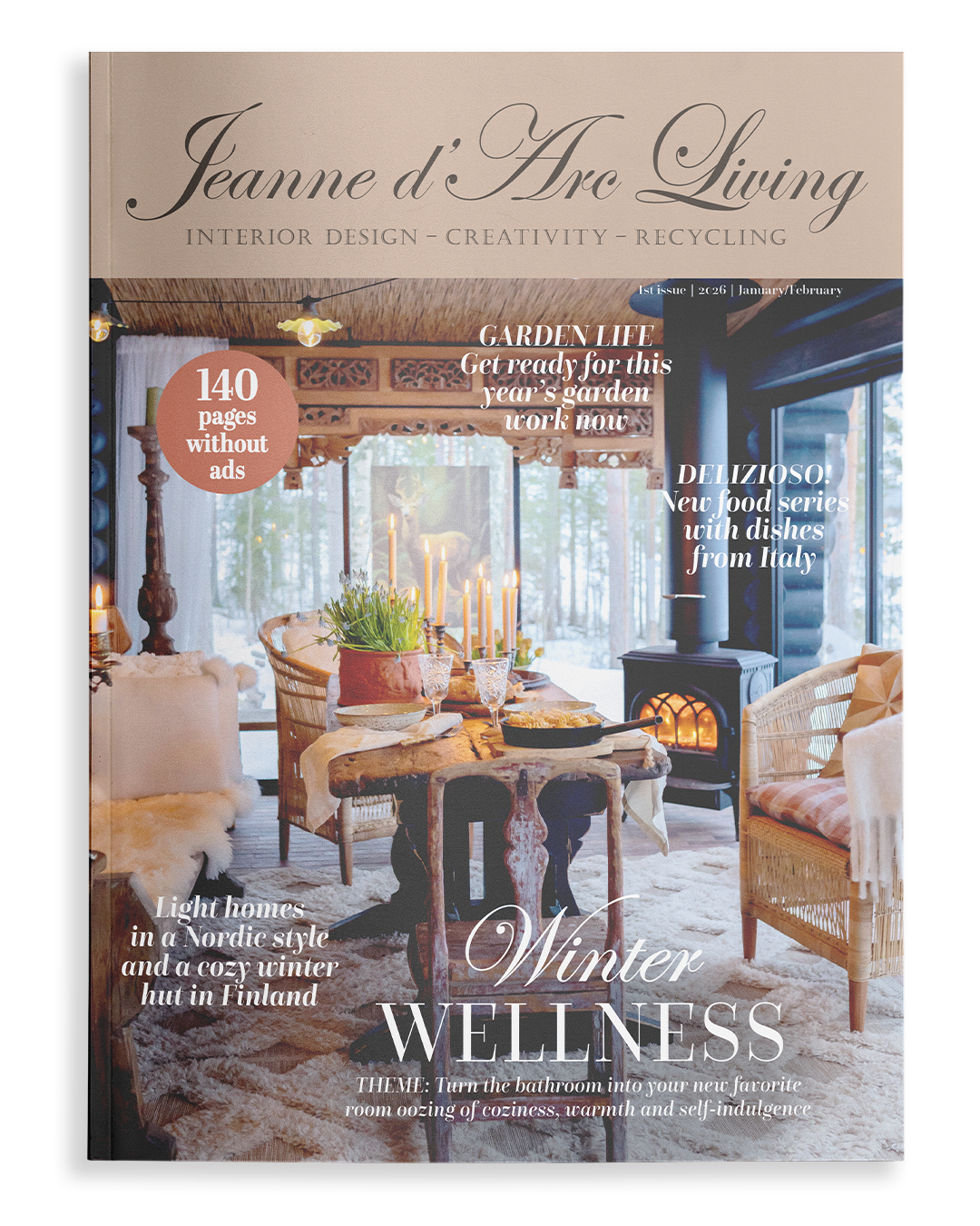 Jeanne d'Arc Living magasin 1/2026 - enkelt nummer