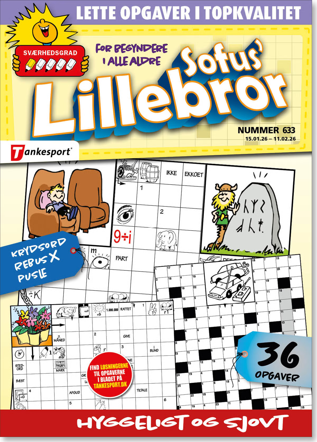 Sofus Lillebror 3 numre for 2 - Løbende abonnement