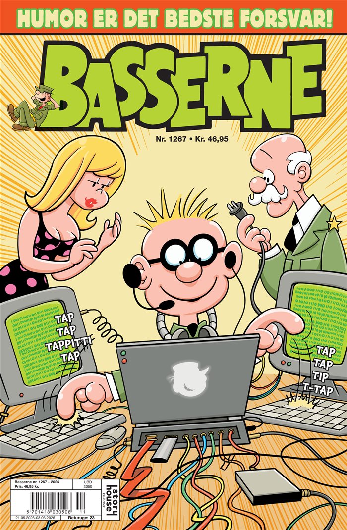 Basserne magasin – Danmarks humorblad nr. 1 til børn hos MagsStudio