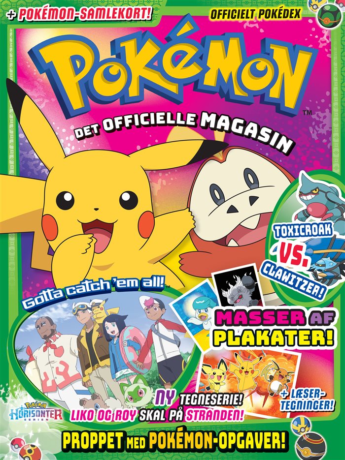 Pokémon blad abonnement – Pikachu og samlekort til Pokemon fans