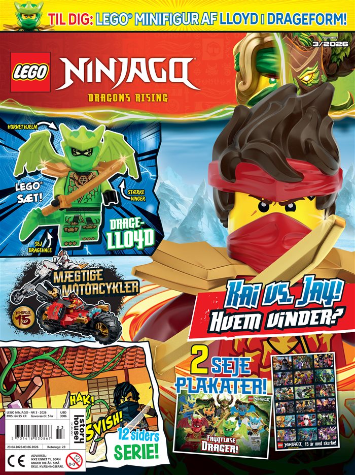 LEGO® NINJAGO® magasin med ninjaer og minifigur
