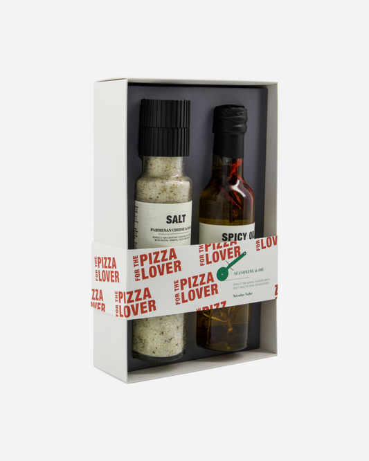 Nicolas Vahé Pizza Kit Gaveæske - Seasoning & oil