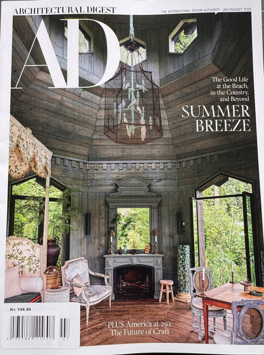AD Architectural Digest magazine – bolig- og designmagasin med ikoniske hjem