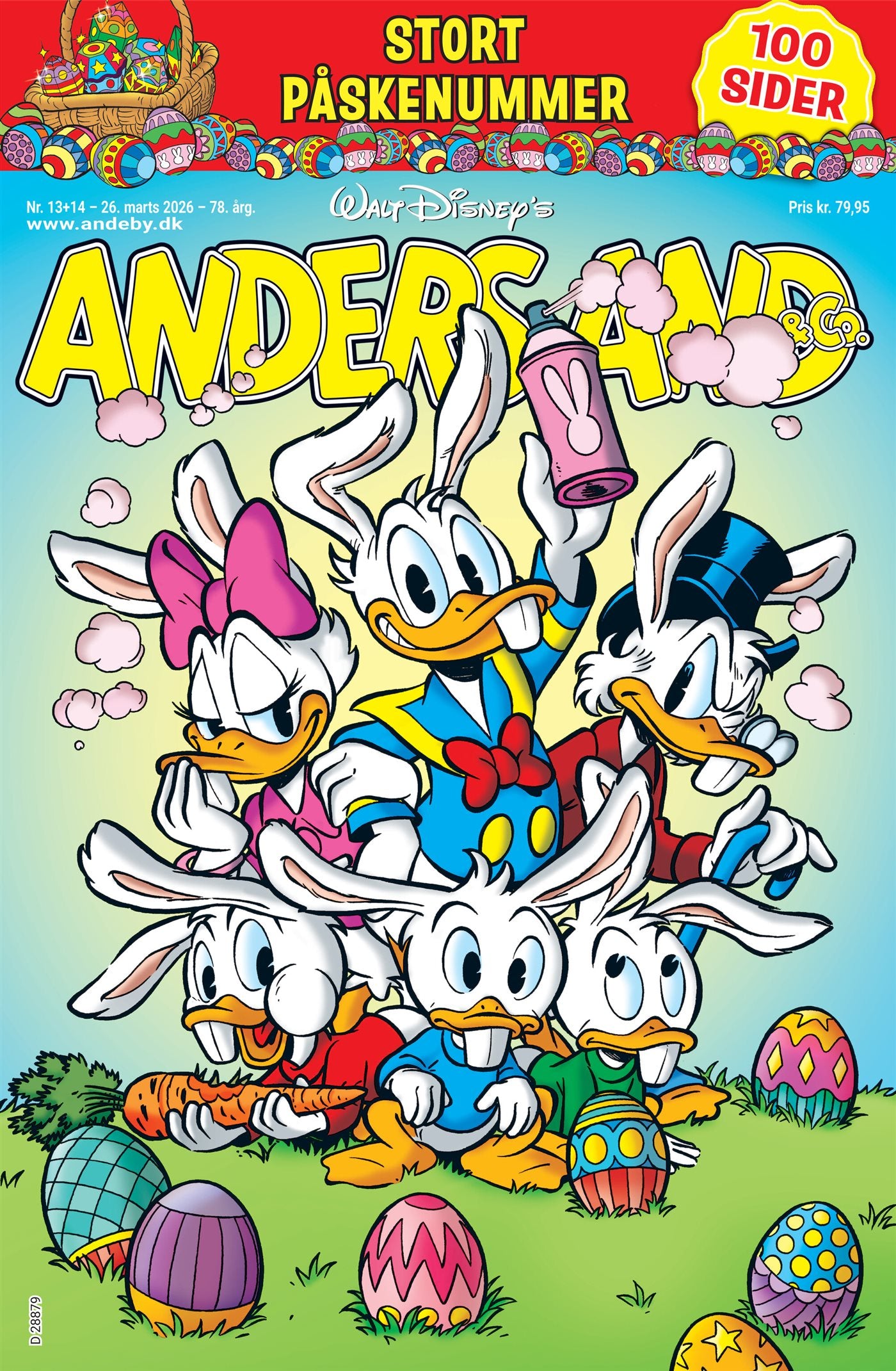 7 numre af Anders And & Co. abonnement