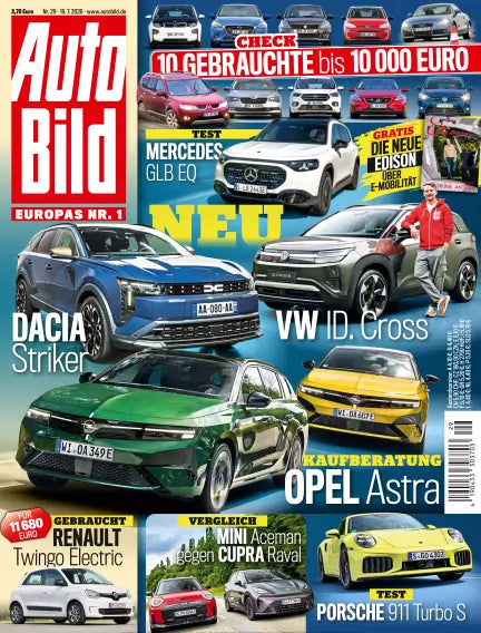 Auto Bild nr. 29 – bilmagasin med tests, nyheder og bilteknologi