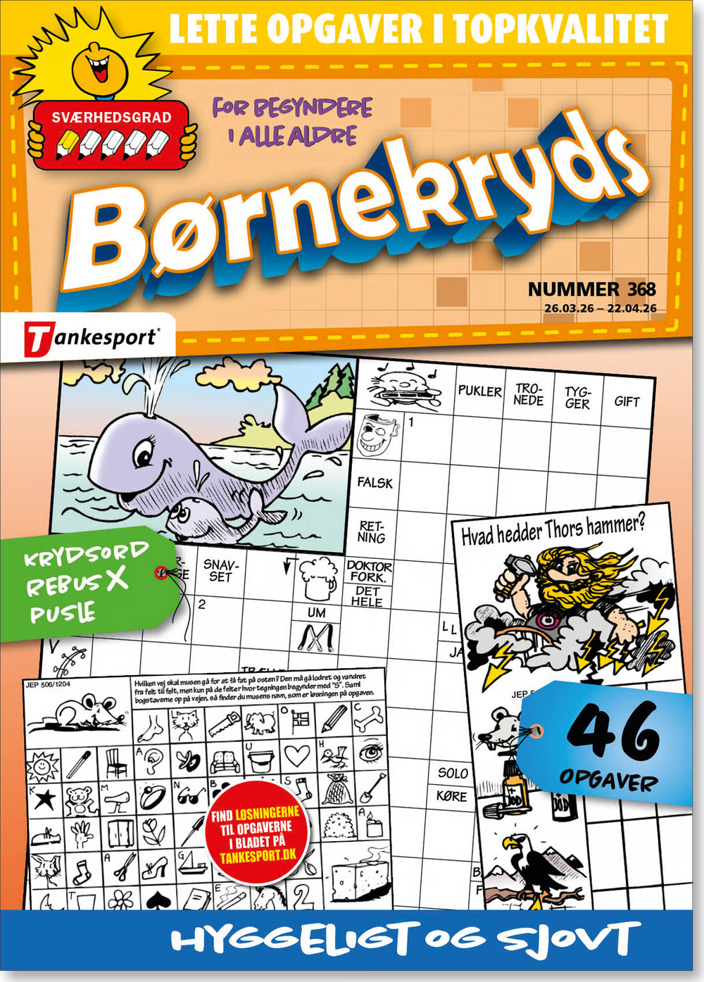 Børnekryds abonnement - 12 numre