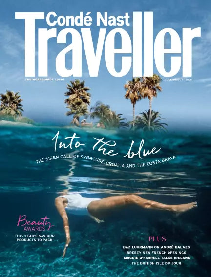 Condé Nast Traveller juli/august – Into the blue