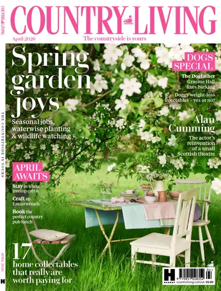 Country Living (UK) magazine - enkelt nummer