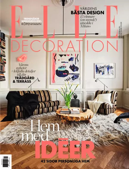 Elle Decoration (SE) magazine - enkelt nummer