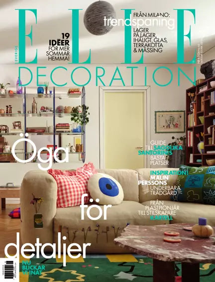 Elle Decoration Sverige – skandinavisk design og boligindretning