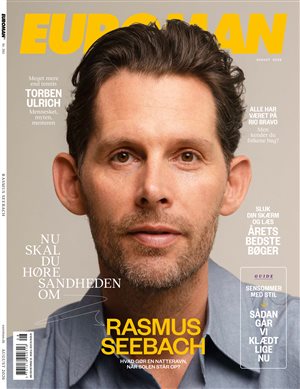Euroman magasin med Rasmus Seebach på forsiden