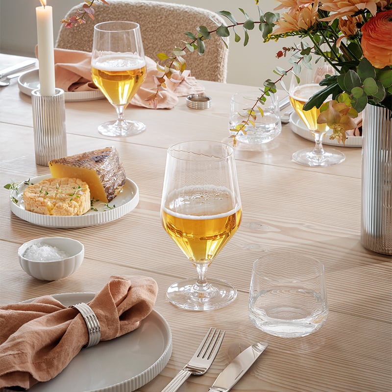 Georg Jensen Bernadotte-ølglas