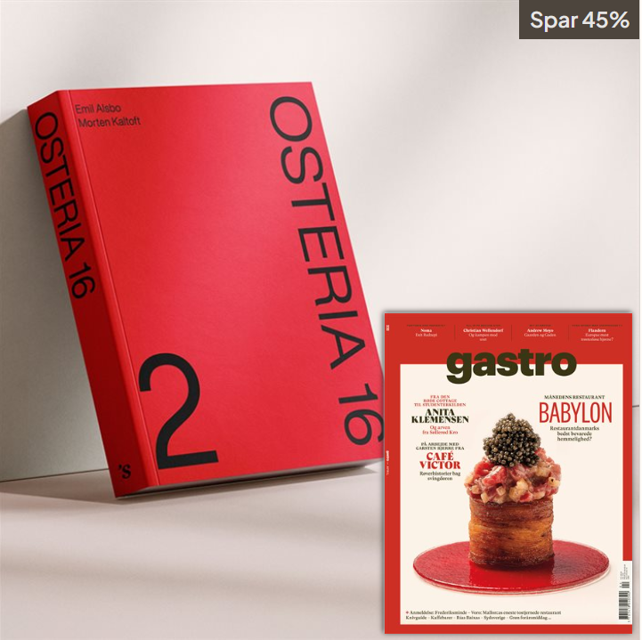 4 nr. af Gastro & Bog OSTERIA 16 NO. 2