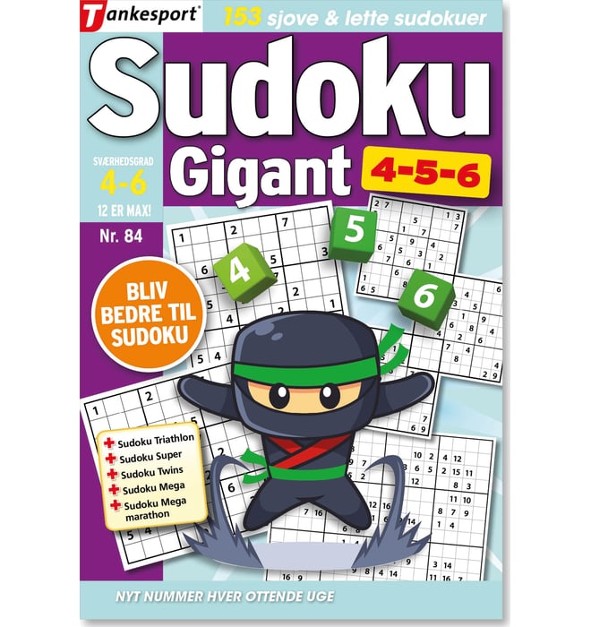 Sudoku Gigant 4-5-6- abonnement