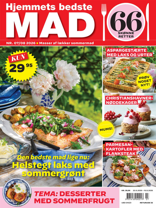 Hjemmets bedste MAD - løbende abonnement