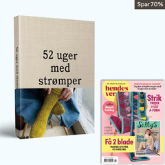 22 nr. af Hendes Verden & Bogen 52 uger med strik - vol 2