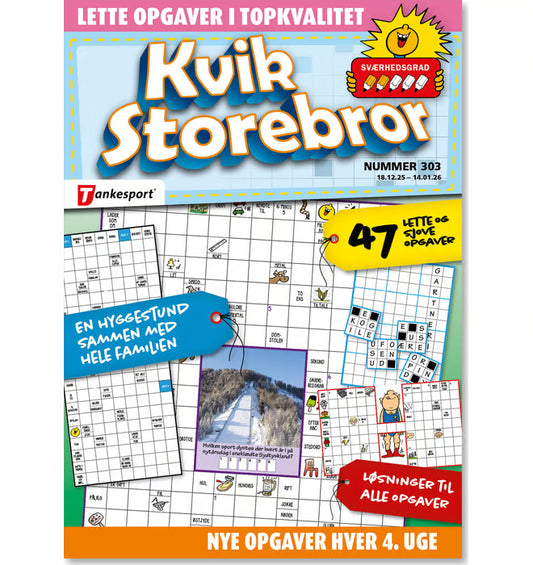 Kvik Storebror abonnement – børneblad