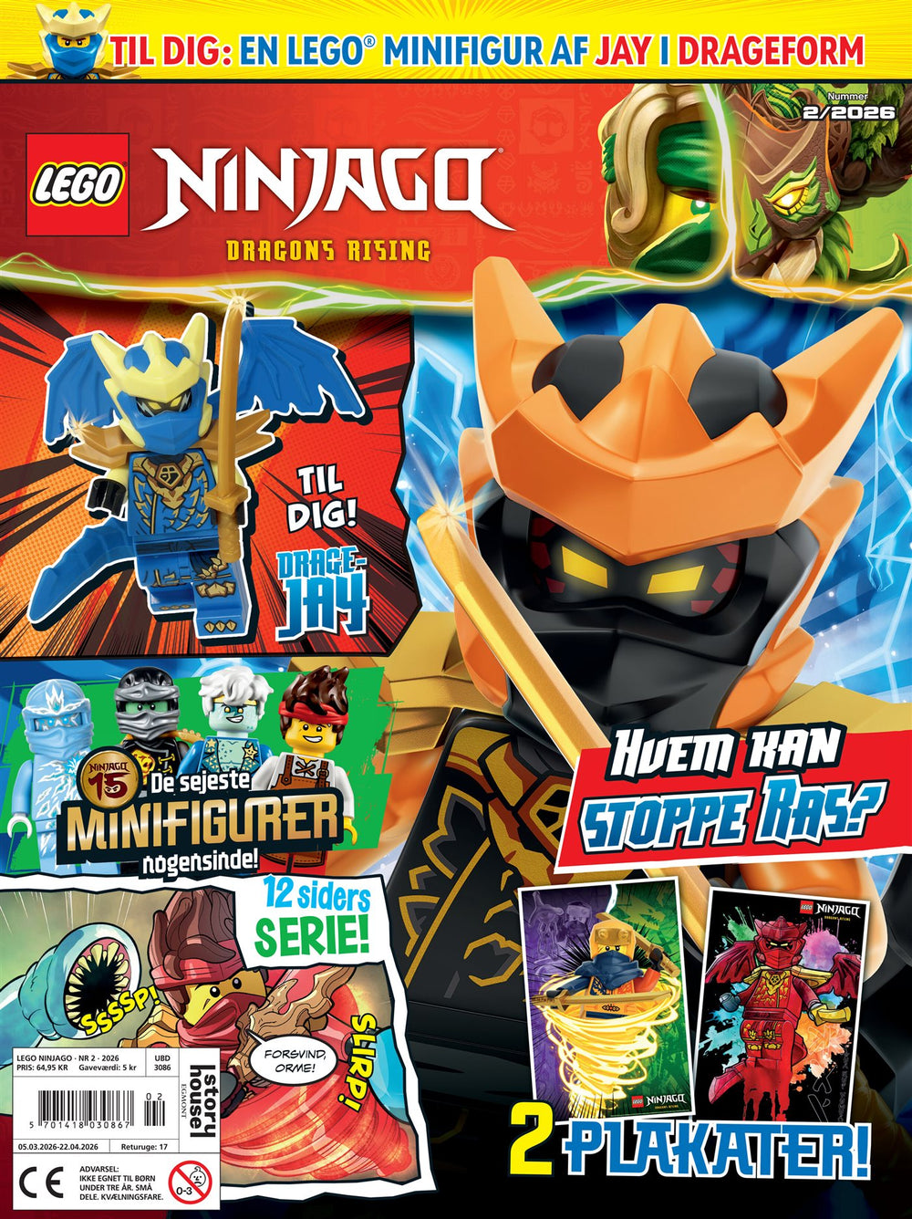 LEGO® NINJAGO® abonnement - 6 numre