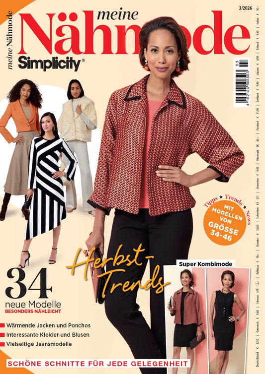 Meine Nähmode – tysk symagasin med mønstre og moderne designs