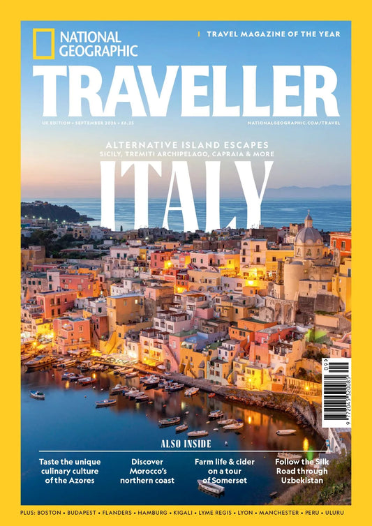 National Geographic Traveller – Italy på forsiden