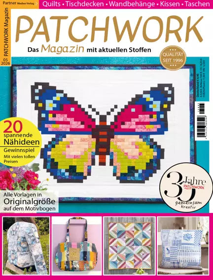 Patchwork Magazin – kreative syprojekter og quiltmønstre