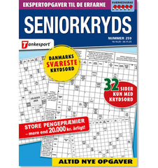 Seniorkryds - Abonnement