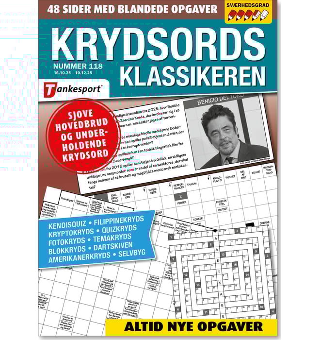 Krydsordsklassikeren - abonnement