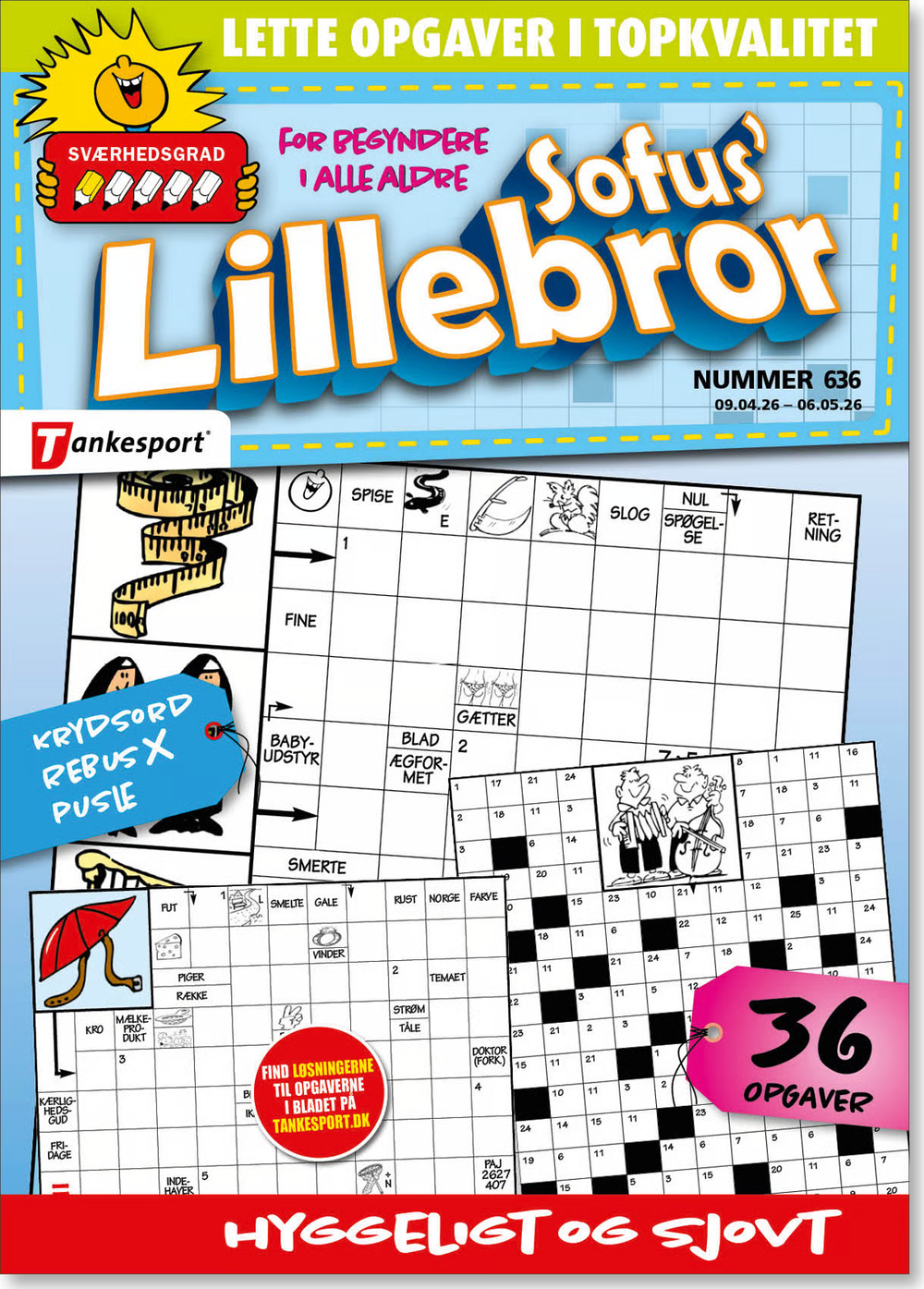Sofus Lillebror 12 numre - Løbende abonnement
