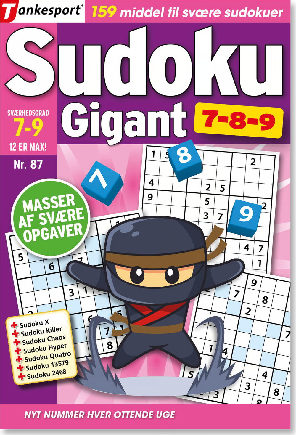 Sudoku Gigant 7-8-9 - abonnement