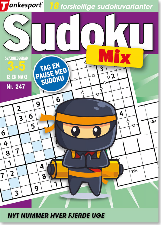 Sudoku Mix gaveabonnement