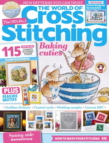 The World of Cross Stitching – broderimagasin med mønstre og projekter