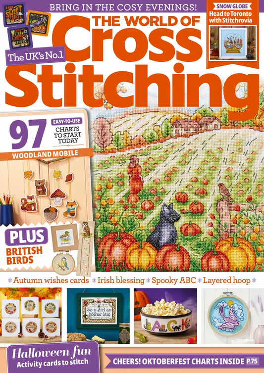 The World of Cross Stitching – broderimagasin med mønstre og projekter