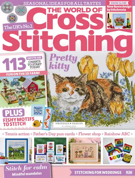 The World of Cross Stitching #72 - enkelt nummer