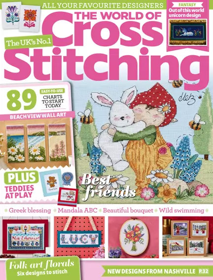 The World of Cross Stitching – broderimagasin med mønstre og projekter