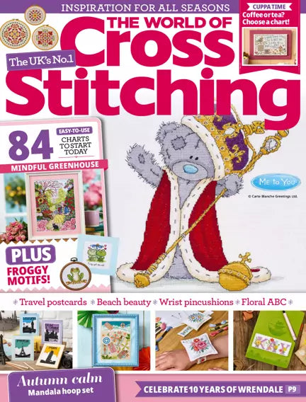The World of Cross Stitching – broderimagasin med mønstre og projekter