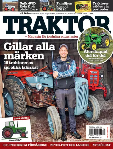 Traktor – svensk magasin om klassiske traktorer og veteranmaskiner
