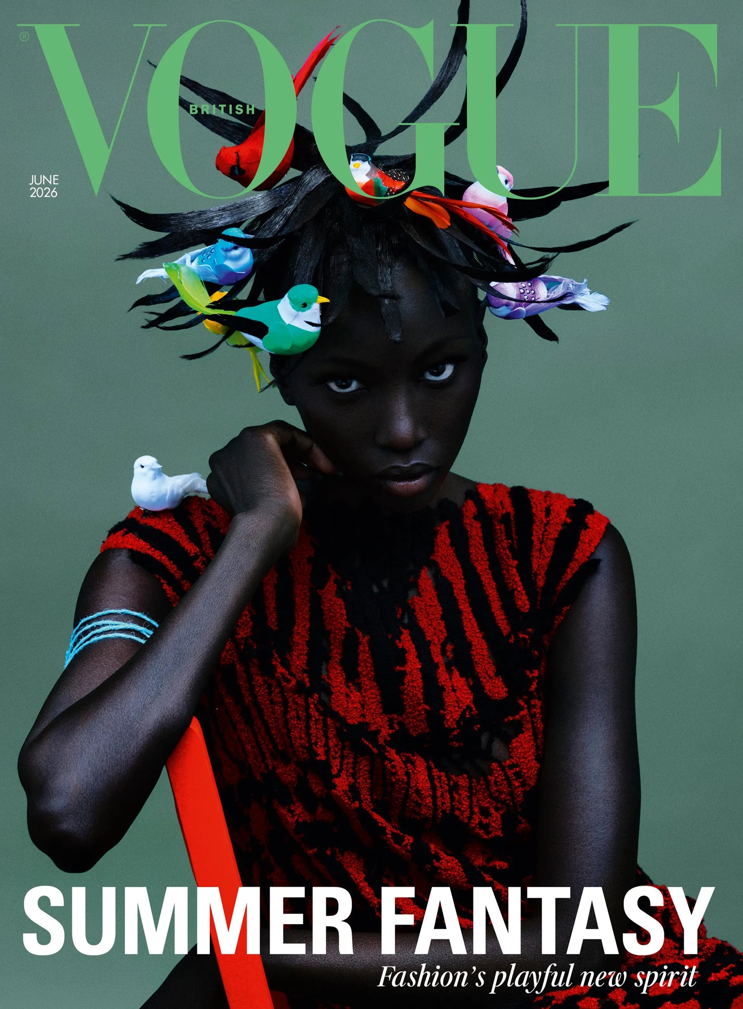 Vogue British Juni 2026 med Anok Yai på forsiden