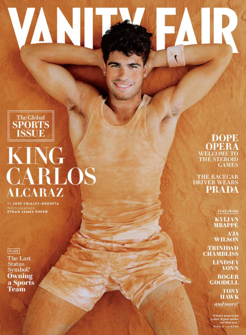 Vanity Fair – The Global Sport Issue med King Carlos