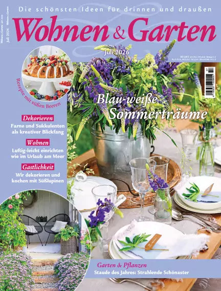 Wohnen &amp; Garten magazine – bolig- og havemagasin med klassisk livsstil
