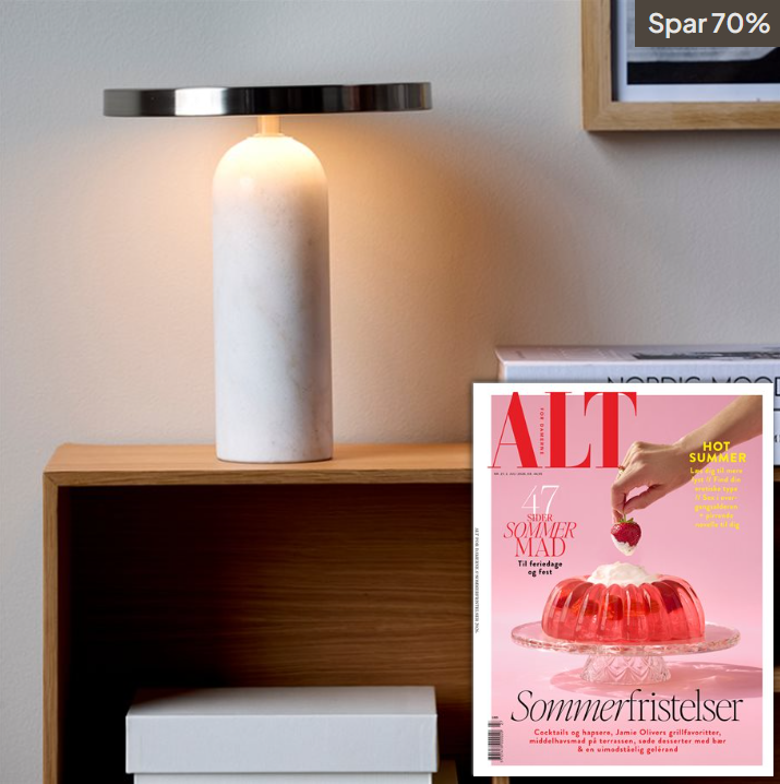 16 nr. af ALT for damerne & Villa Collection bordlampe