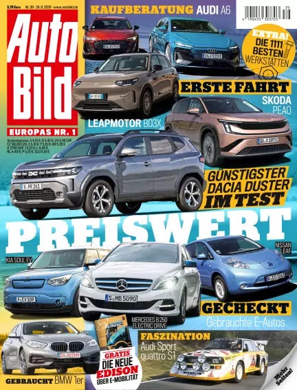 Auto Bild nr. 37 – bilmagasin med tests, nyheder og bilteknologi