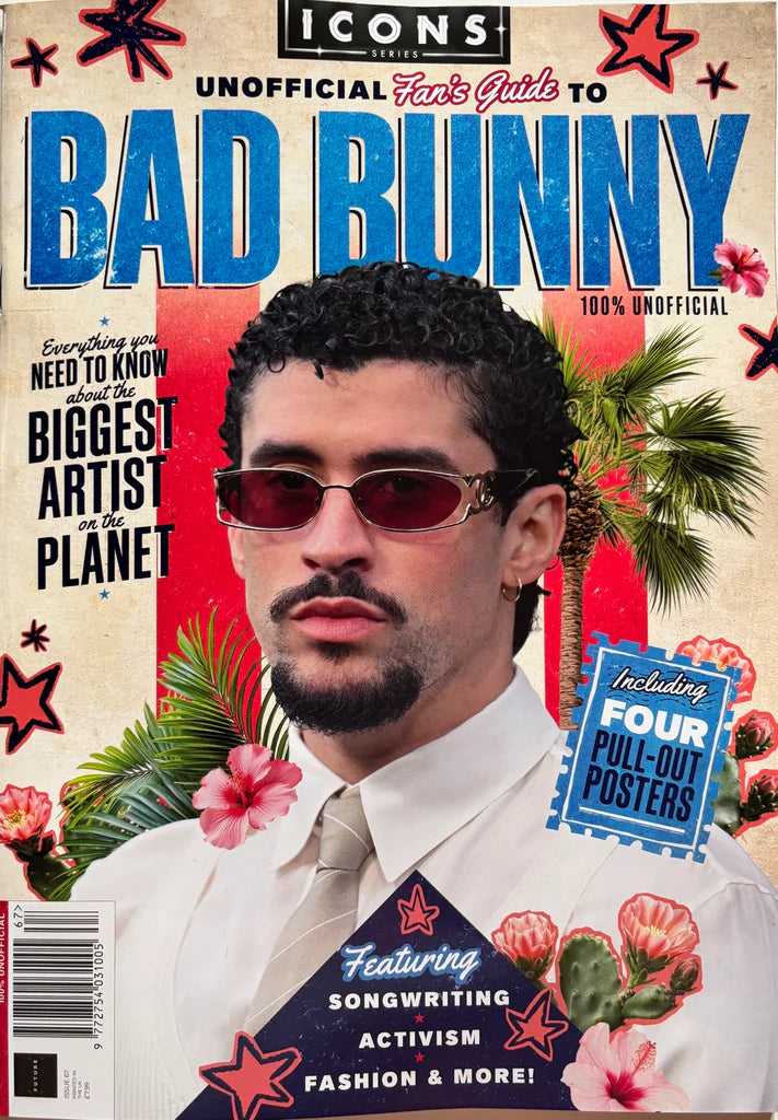 ICONS Fanbook magazine med Bad Bunny