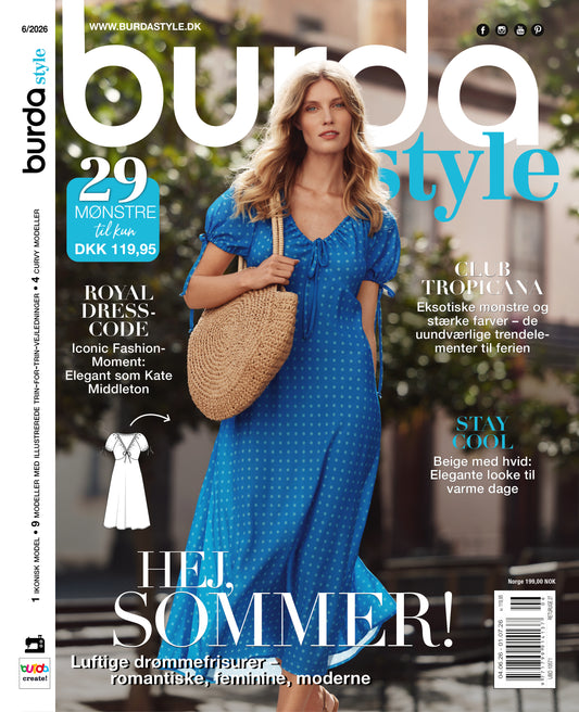 Burda Style symagasin med mønstre og modetrends