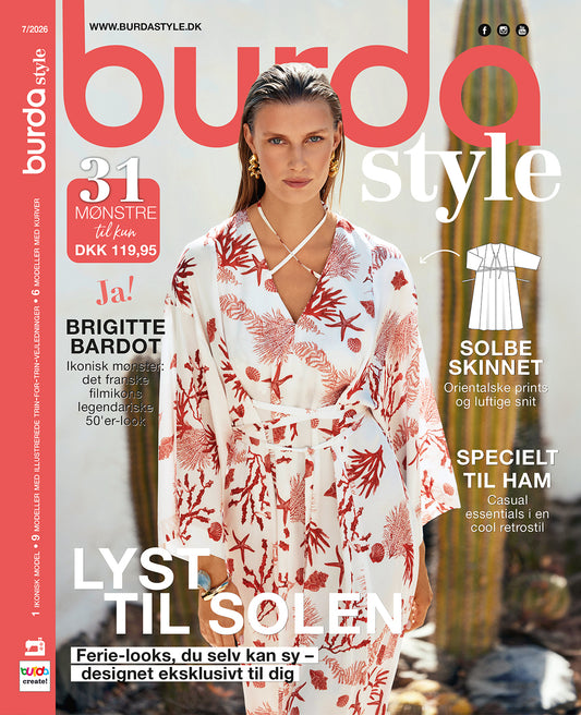 Burda Style magasin – symagasin med mønstre og modetrends