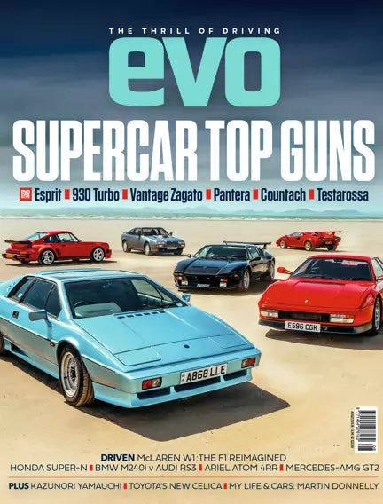 Evo magazine August 2026 - Supercar Top Guns